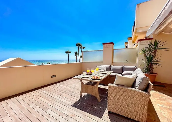 Oleholidays 1133 Romana Playa Primera Linea Playa Lejlighed Marbella